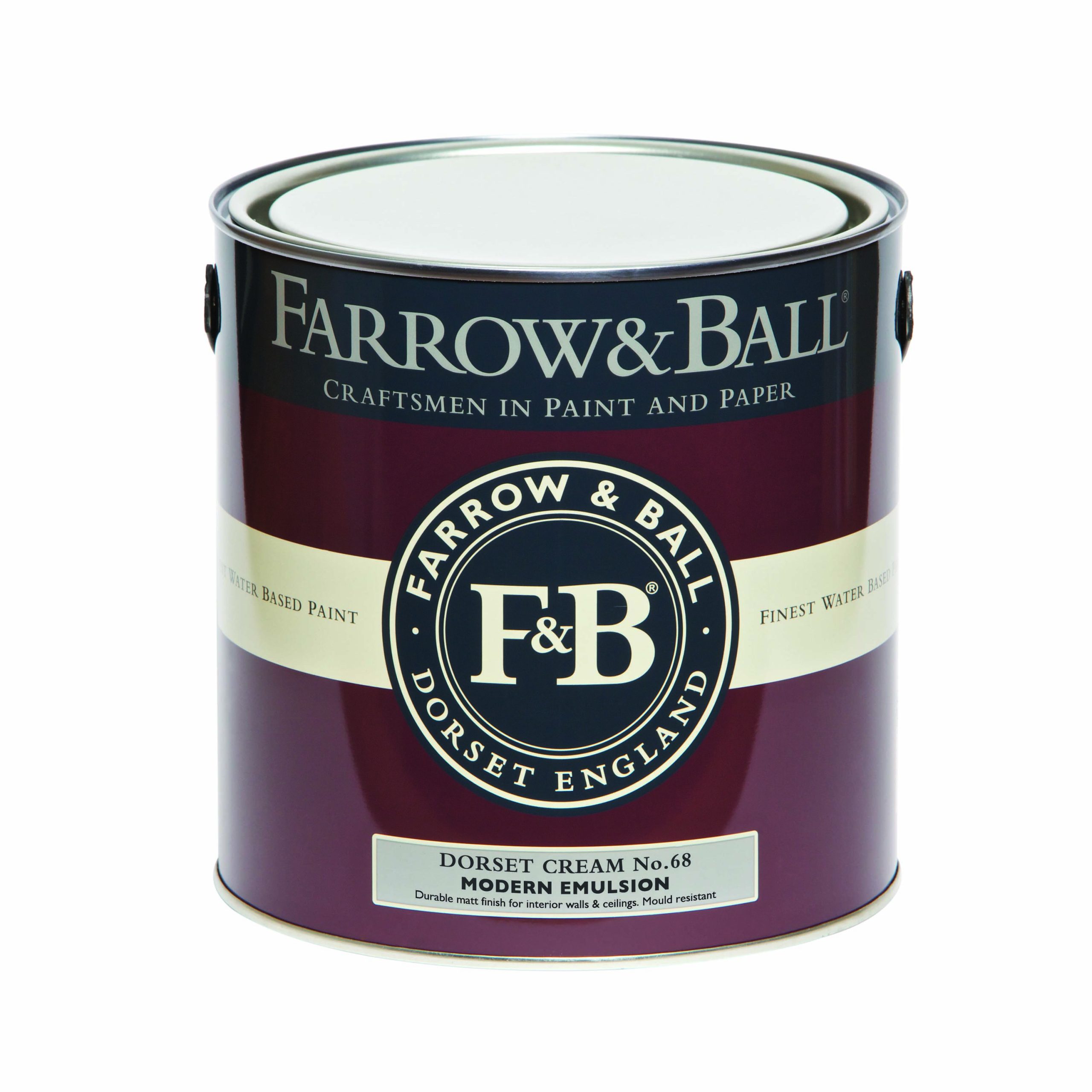 Farrow & Ball 2.5L Estate Emulsion- Dorset Cream - Romerils