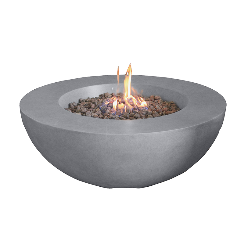 Nova Brisbane Gas Fire pit - Light Grey - Romerils