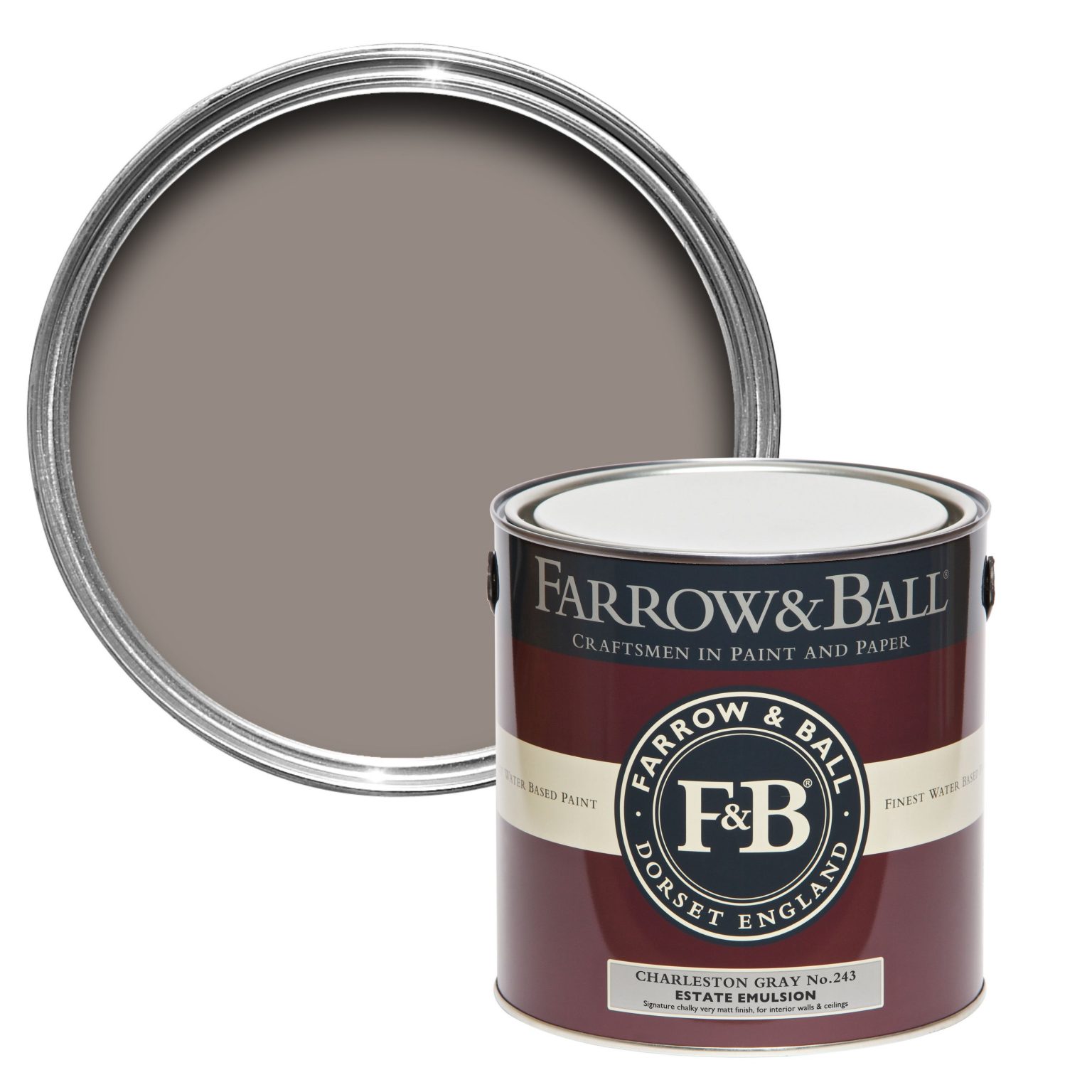 Farrow & Ball - Charleston Grey No. 243 - Romerils