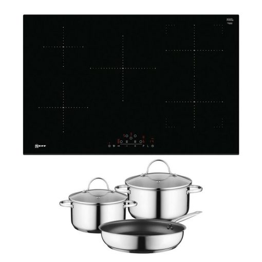 neff induction hob pan set