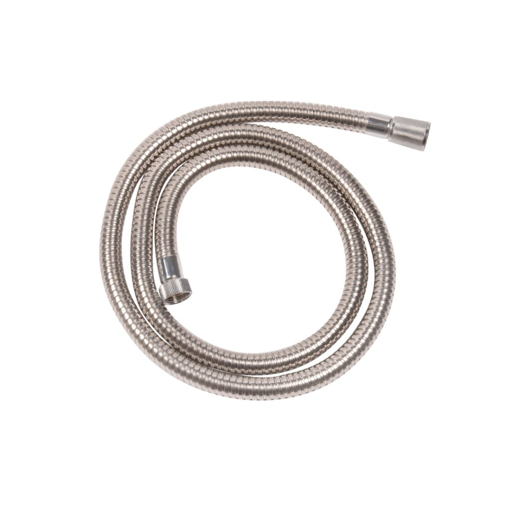 Croydex Amalfi 1.5m Shower Hose - Stainless Steel - Romerils Jersey